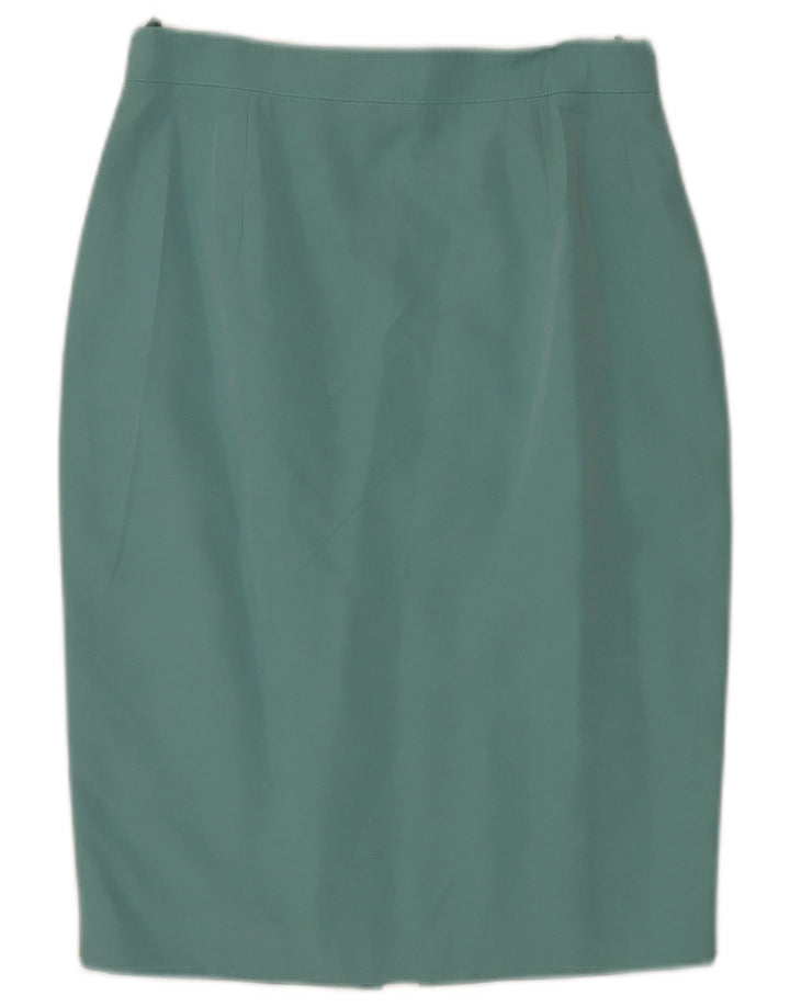 MARLY'S Pencil Nederdel til kvinder IT 44 Medium W28 Turkis polyester