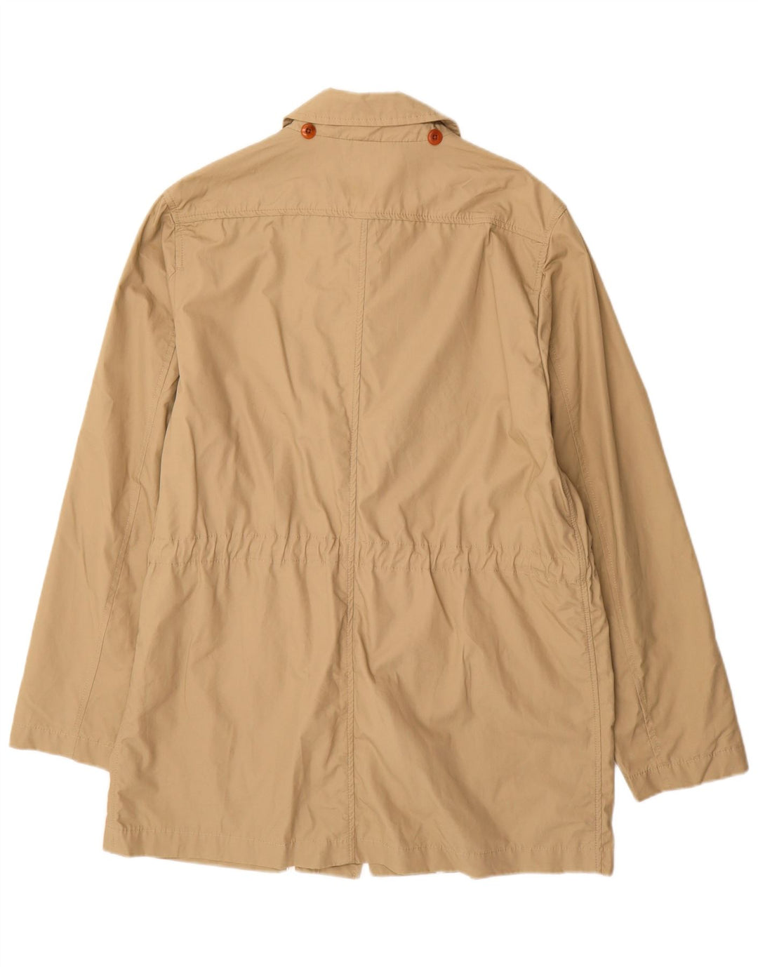 LYLE & SCOTT Herre Utility Jacket UK 40 Stor Beige Bomuld
