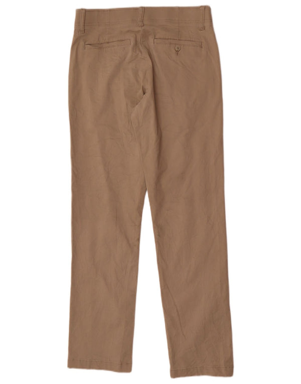 Lee Mens Straight Chino Trousers W30 L32 Beige Cotton