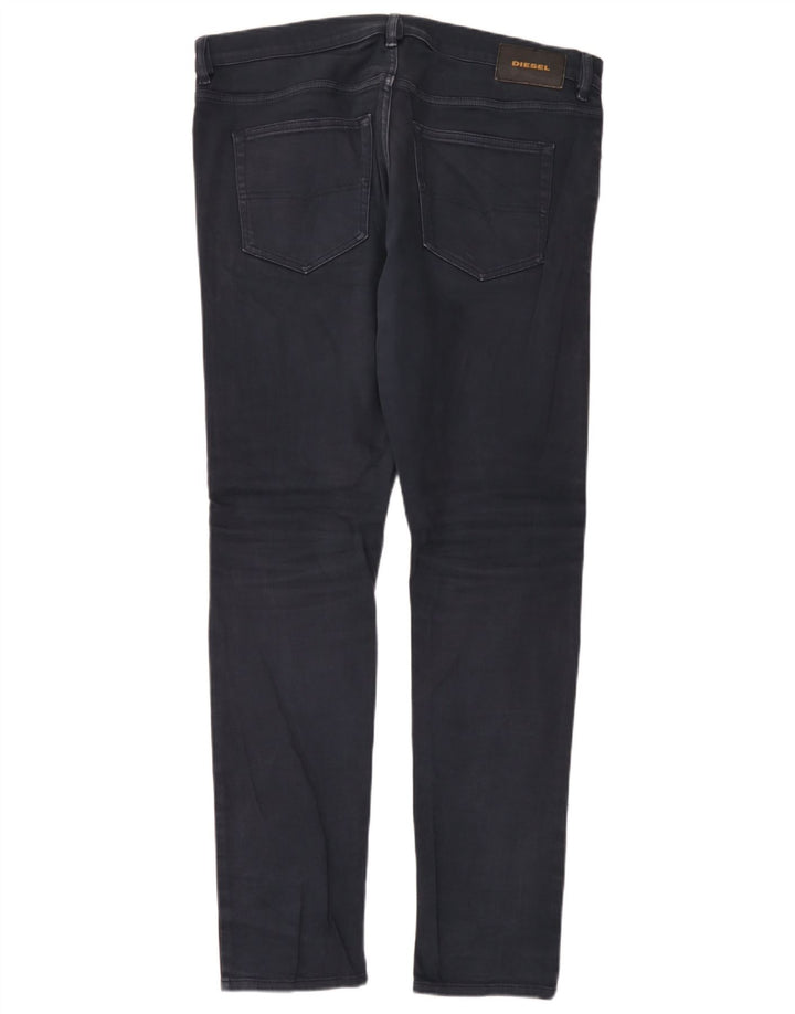Diesel Herre D-Luster Slim Jeans W34 L34 Marineblå Bomuld