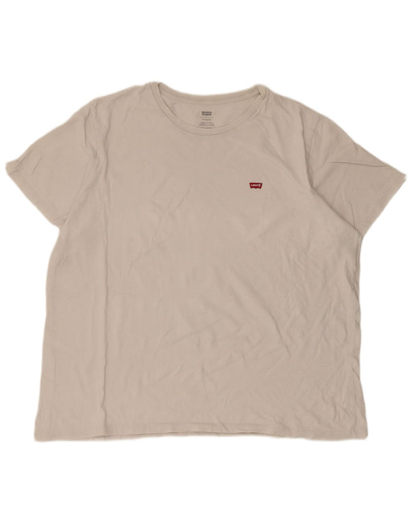 Levi's Herre Standard T-Shirt Top 2XL Hvid