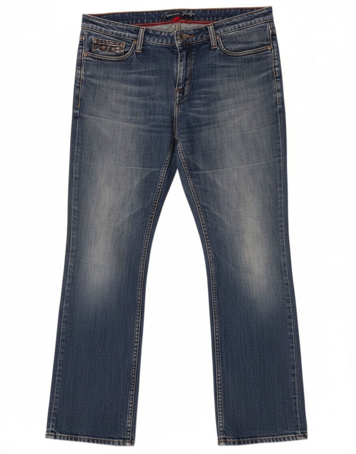 Tommy Hilfiger Lige Jeans til kvinder W32 L30 Blå Bomuld