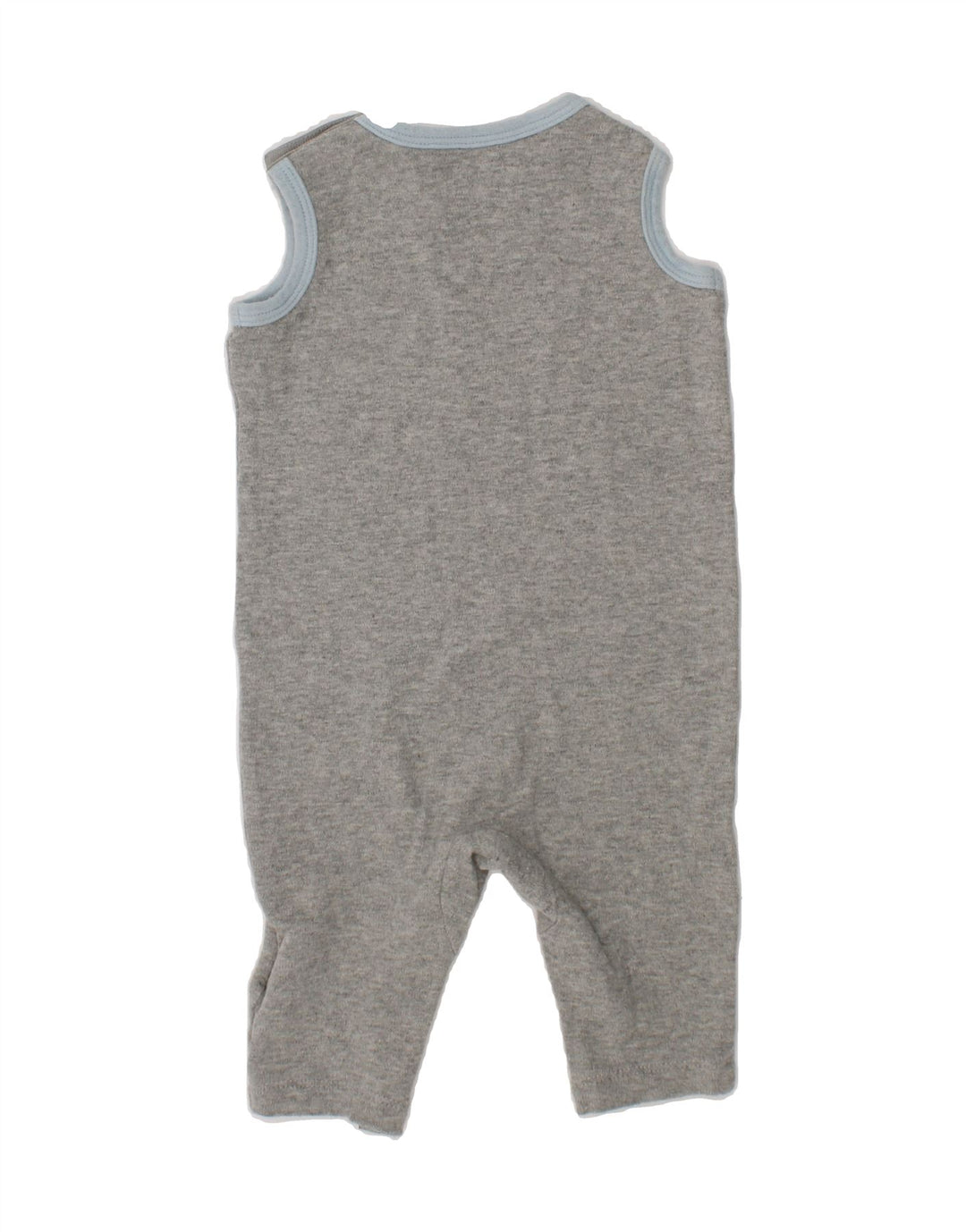 CONVERSE Baby Boys Graphic Sleeveless Bodysuit 6-9 Months Grey Vintage Converse and Second-Hand Converse from Messina Hembry 