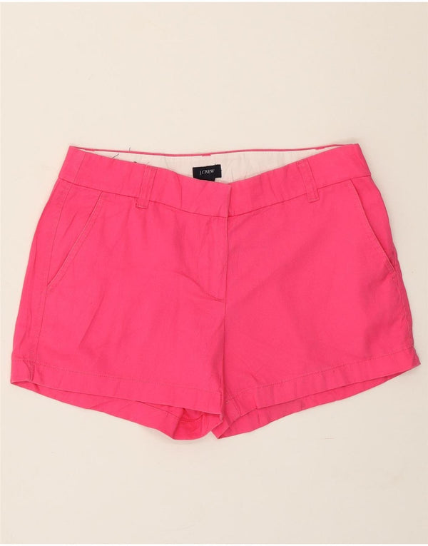 J. CREW Chino Shorts til kvinder US 4 Small W31 Pink Bomuld