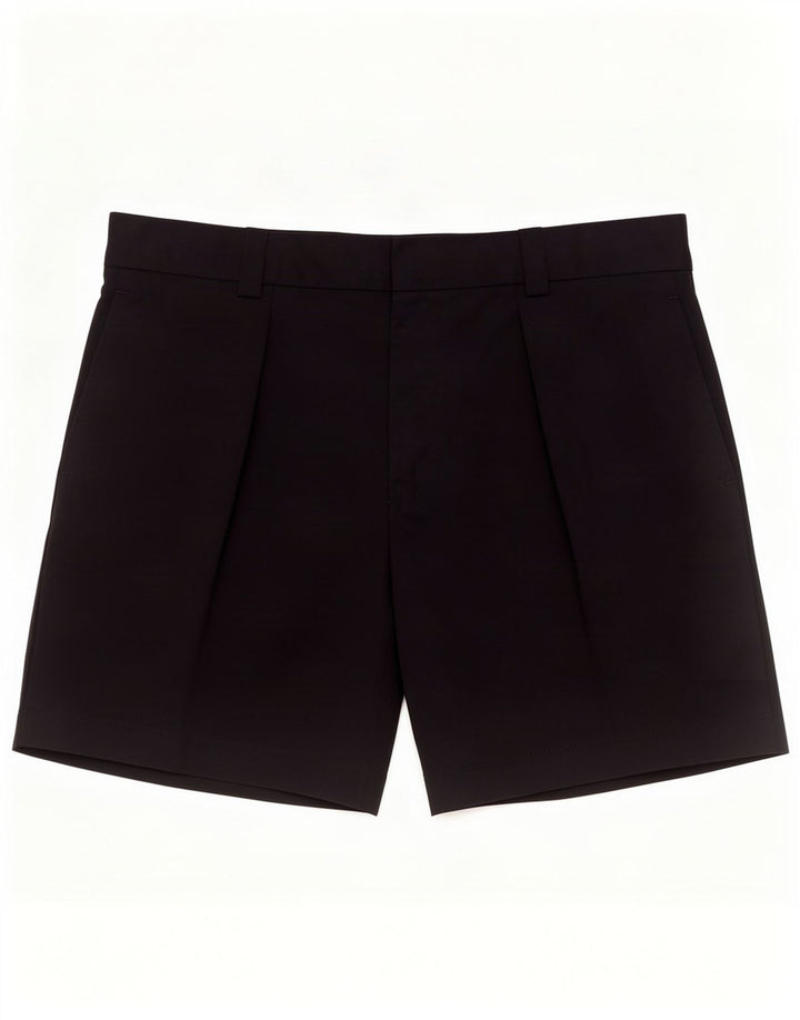 Topshop Womens Pegged Chino Shorts UK 12 Medium W30 Black Polyester