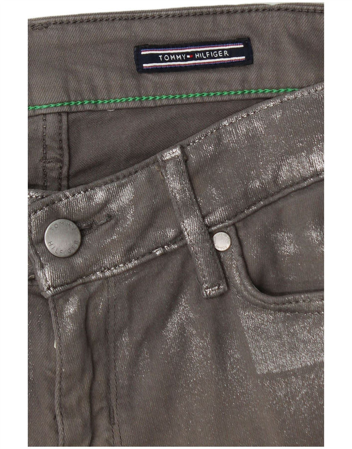 TOMMY HILFIGER Dame Venedig LW Skinny Jeans W30 L30 Grå Bomuld