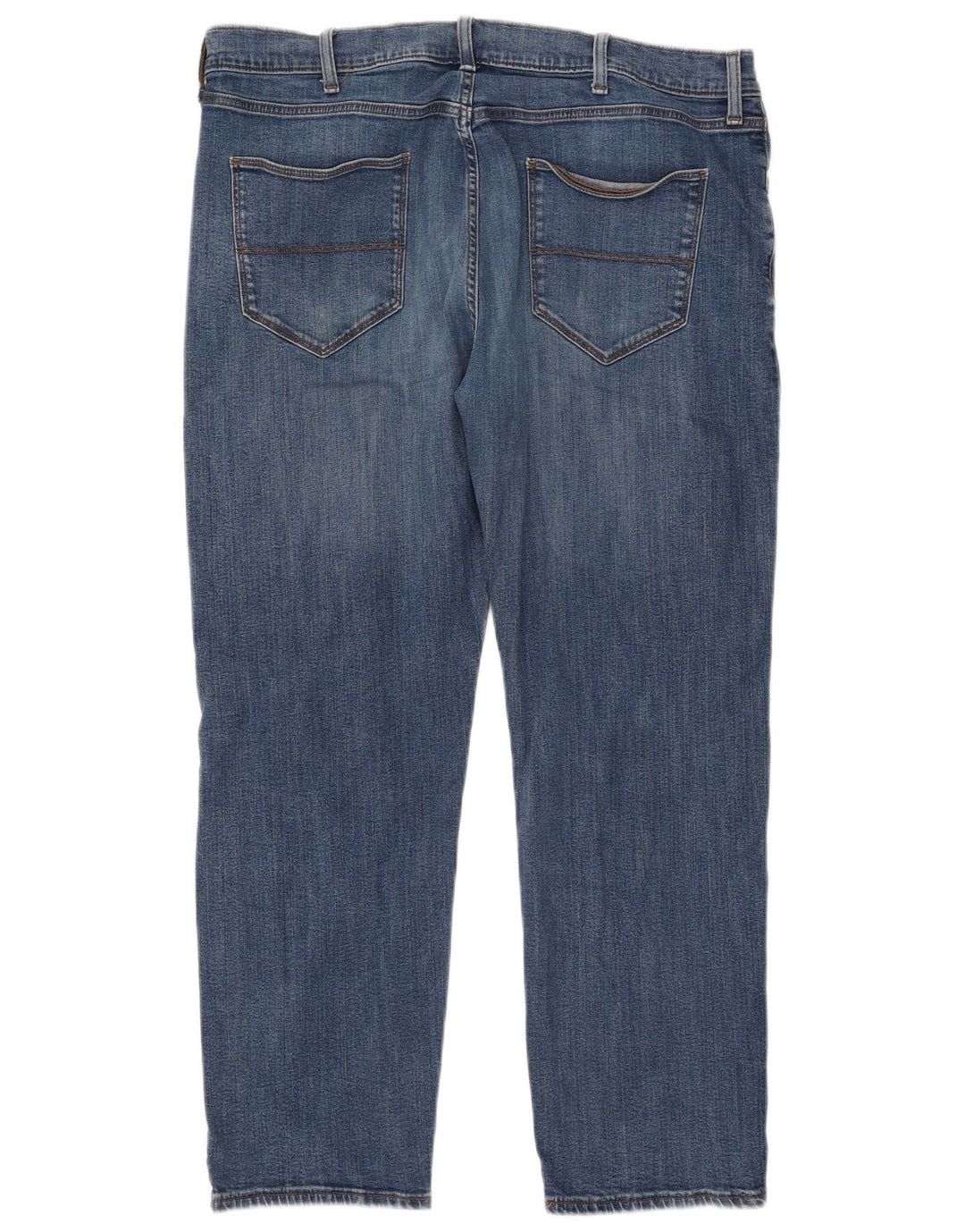 Marks & Spencer Straight Jeans til mænd W40 L29 Blå Bomuld