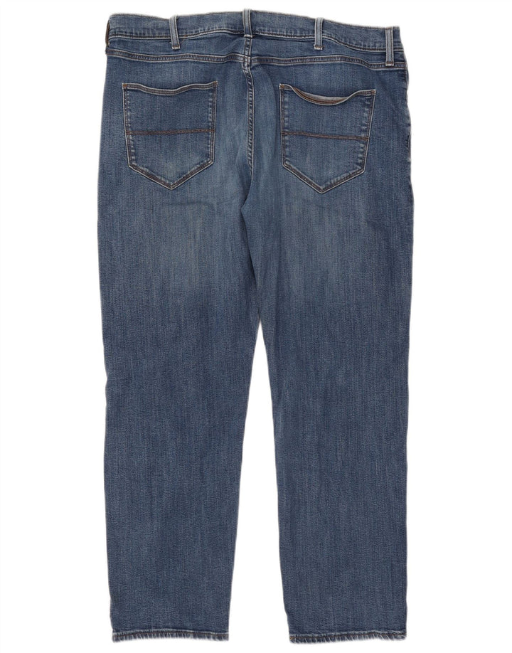 Marks & Spencer Straight Jeans til mænd W40 L29 Blå Bomuld