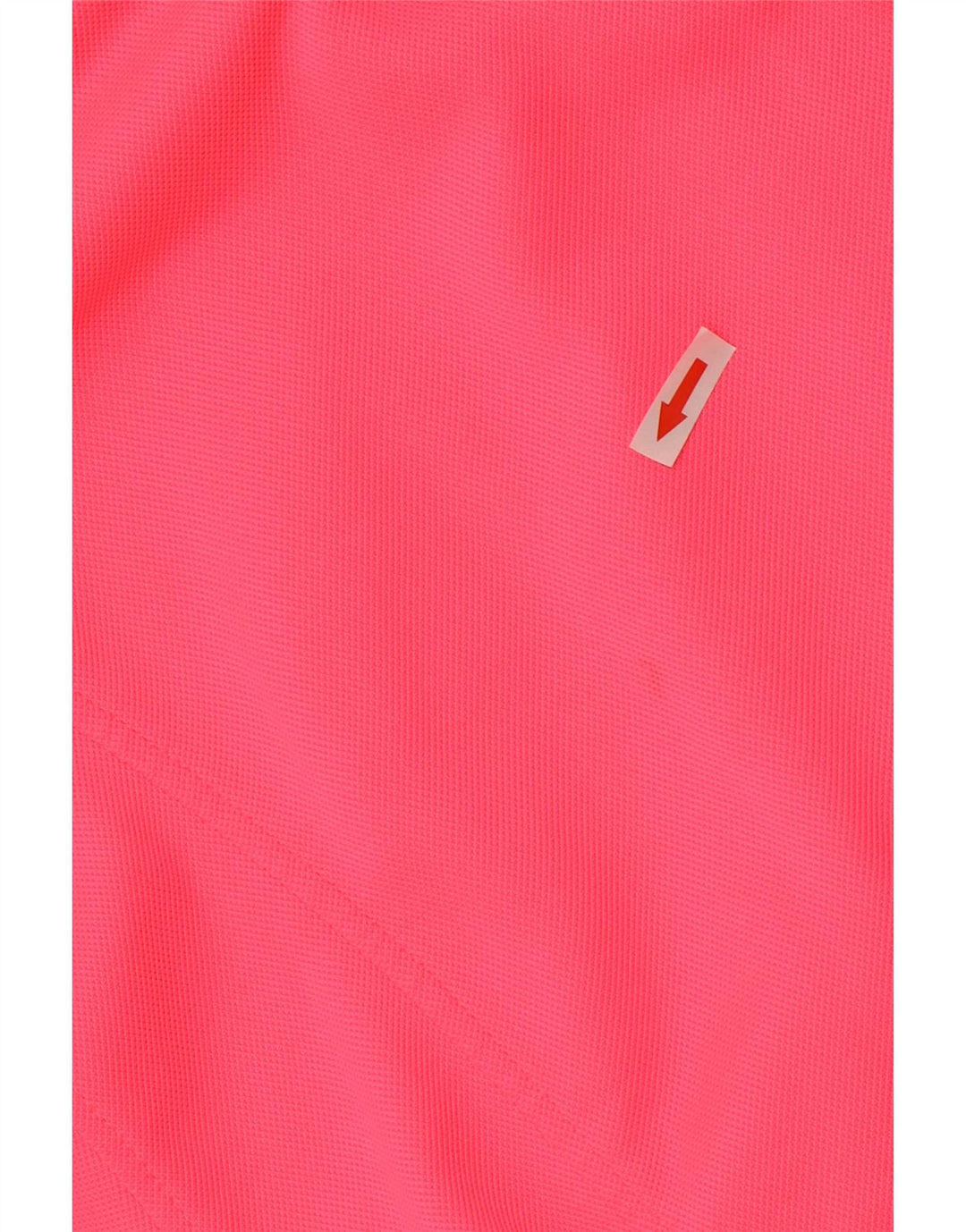 Zara Womens Crop Oversized hættetrøje med lynlås UK 14 Medium Pink Polyester