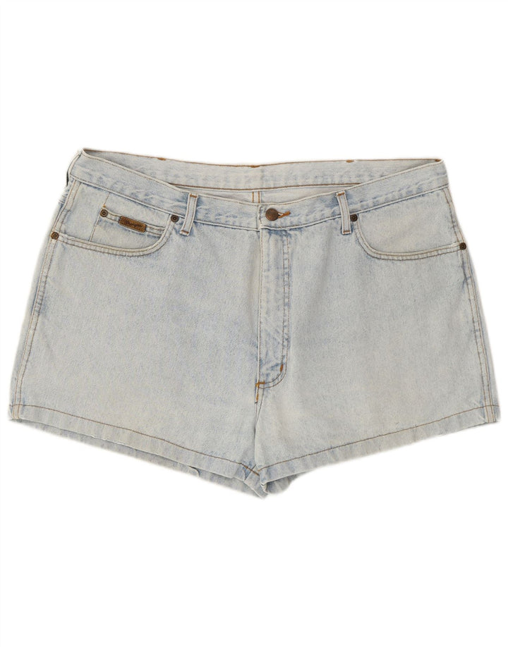 WRANGLER Dame Denim Shorts W40 2XL Blå Bomuld Western
