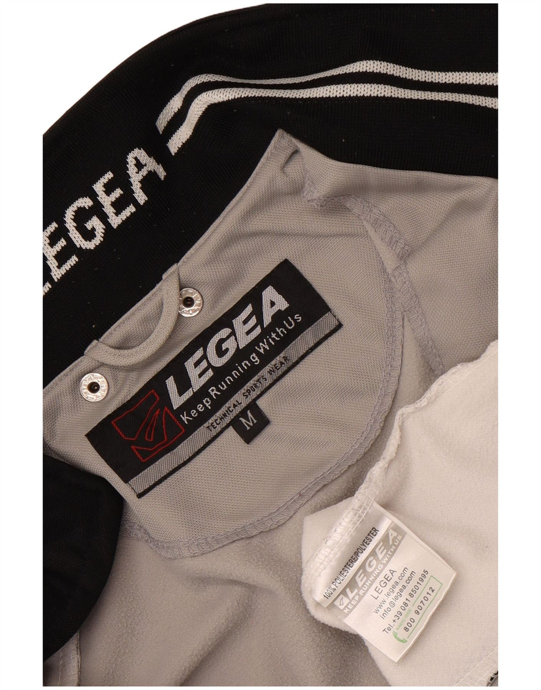 Legea Herre grafisk træningsdragt Topjakke Medium Grå Colourblock Polyester