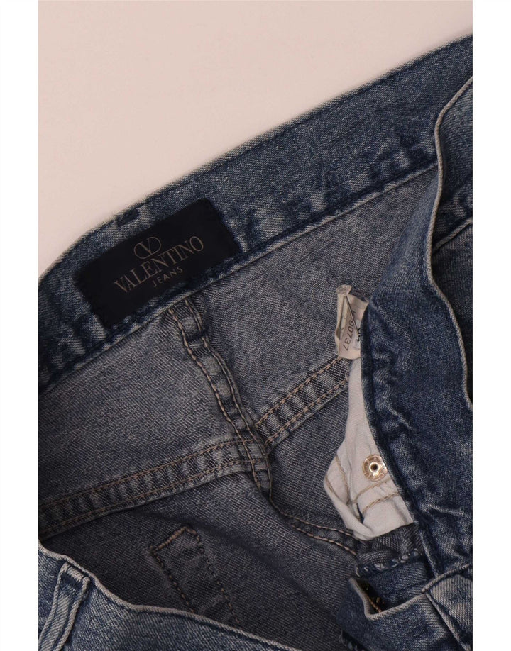 Valentino Straight Jeans til mænd W34 L29 Blå