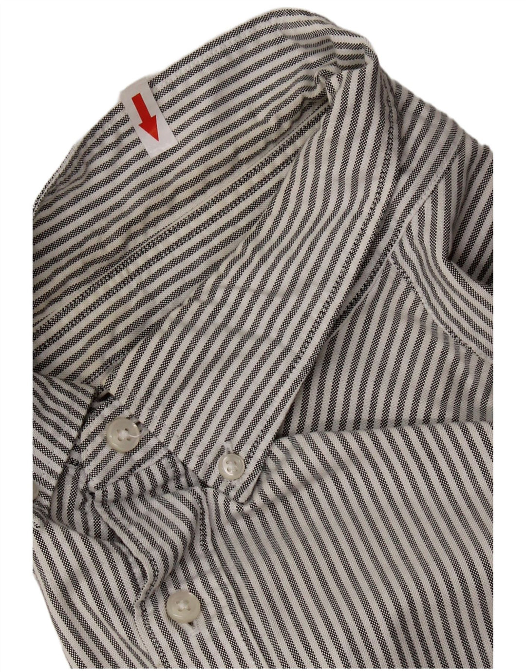 J. CREW Oxford Slim Fit-skjorte til mænd, mellemgrå nålestribet bomuld