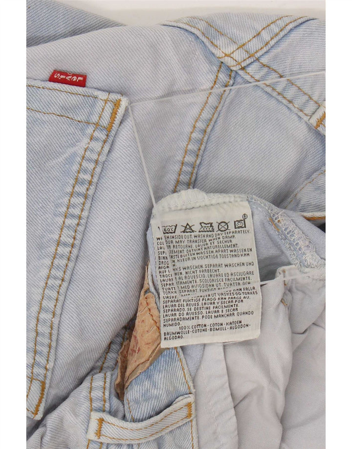 Levi's Straight Jeans til mænd W34 L31 blå bomuld