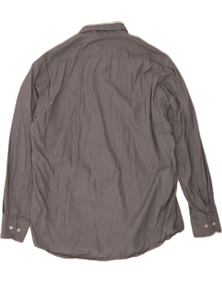 HUGO BOSS Mens Shirt Size 41 Large Grey Vintage Hugo Boss and Second-Hand Hugo Boss from Messina Hembry 