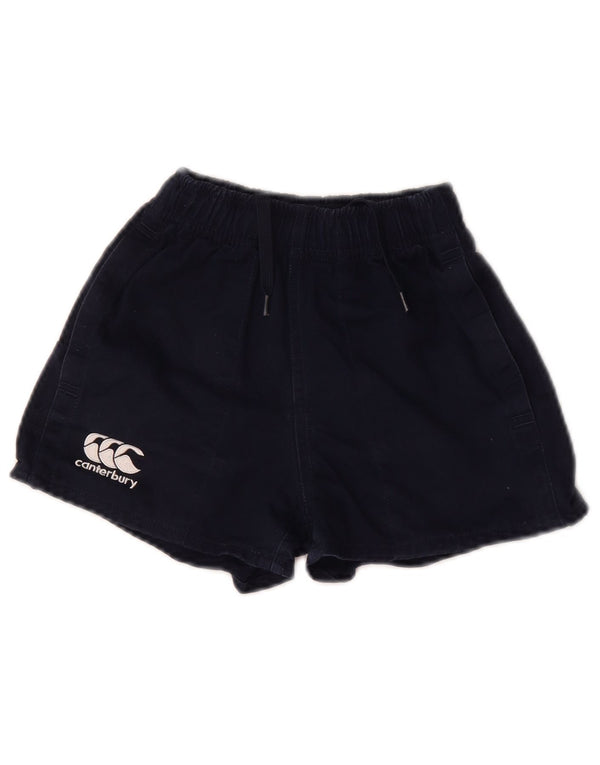 Canterbury Girls Casual Shorts 7-8 år W19 Marineblå Bomuld