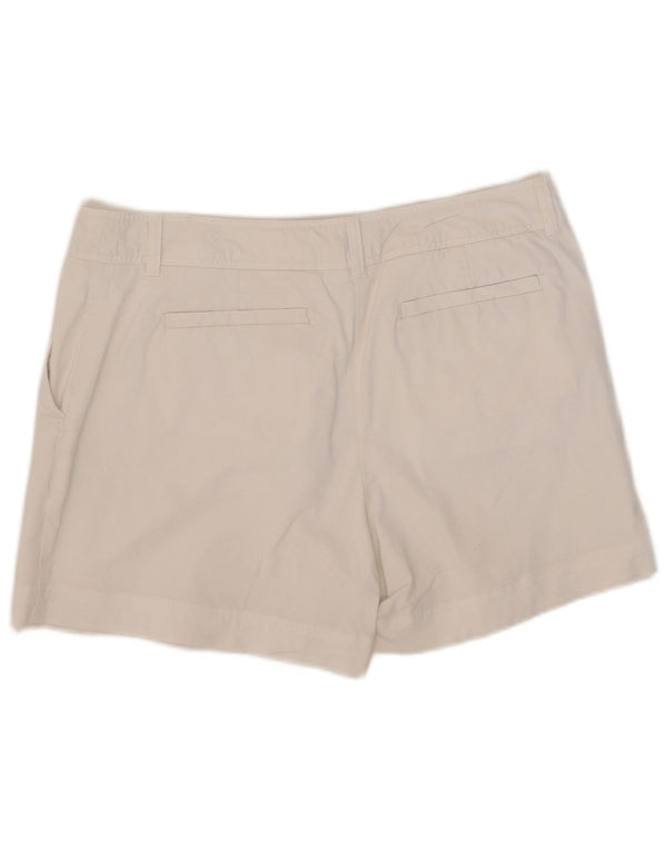 Hobbs Chino Shorts til kvinder UK 16 Large W36 White Bomuld