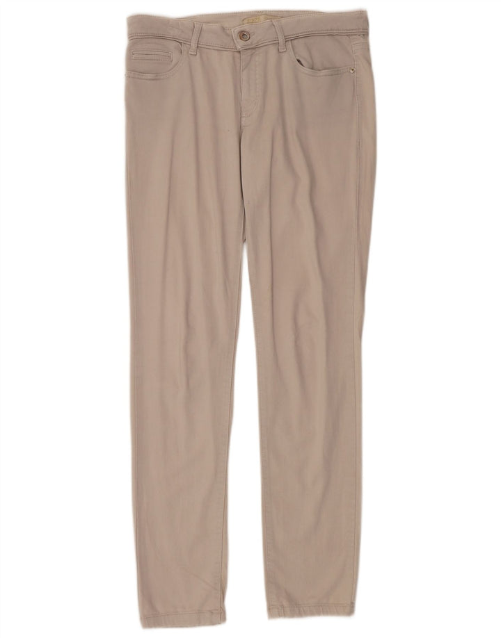 Zara Dame Slim Casual Bukser EU 40 Medium W30 L32 Beige