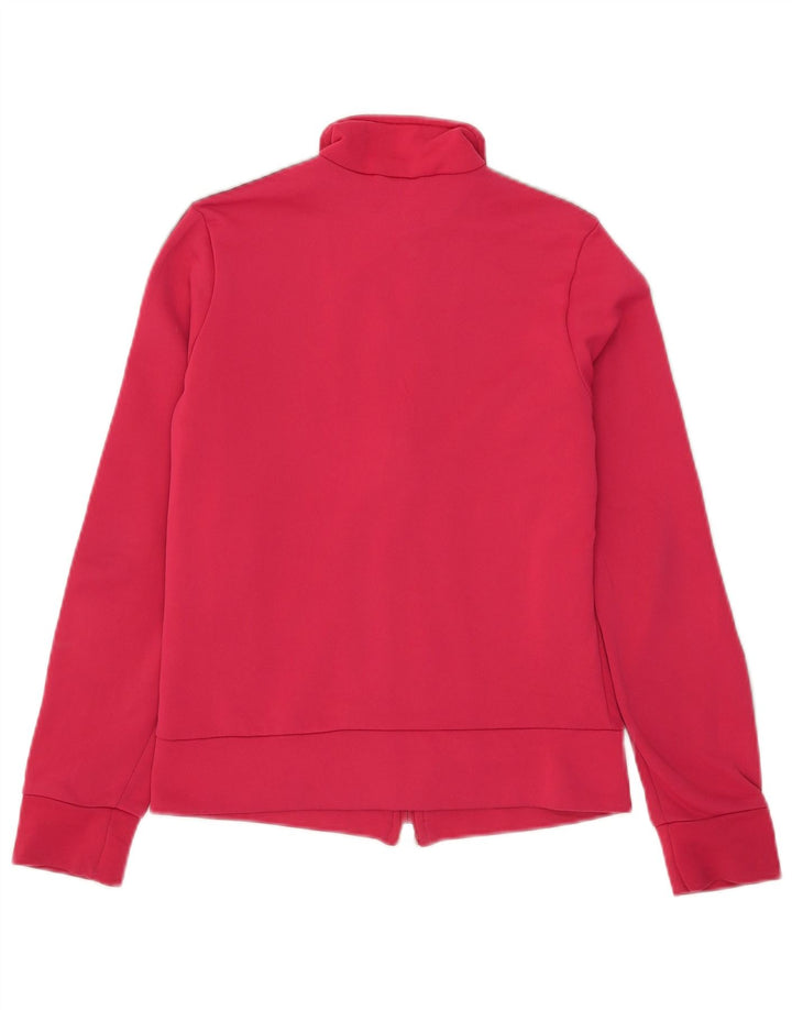 Adidas træningsdragt topjakke til kvinder UK 12 Medium Pink Polyester