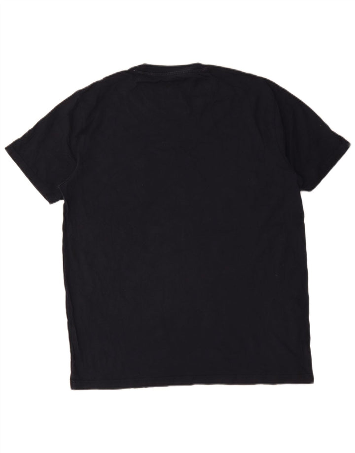 Penguin Herre T-Shirt Top Stor Marineblå Bomuld