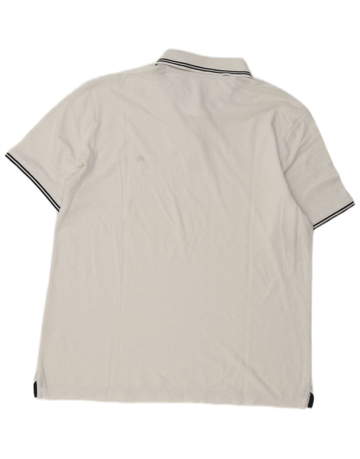 Champion herre poloshirt stor hvid stribet