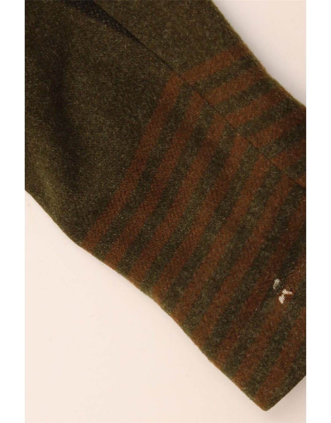 Resi Hammerer Dame 2 Button Blazer Jacket IT 44 Medium Khaki Ternet Uld