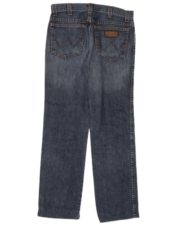 Wrangler Herre Texas Straight Jeans W32 L32 Blå