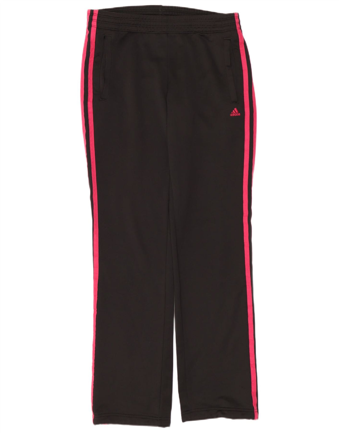 ADIDAS Træningsdragtsbukser til kvinder UK 4/6 XS sort polyester