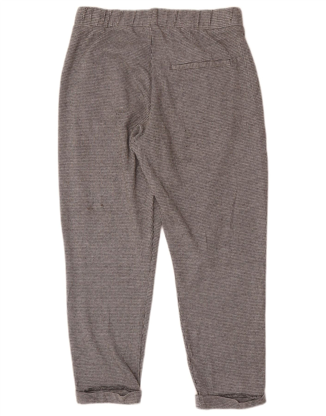 Marks & Spencer Dame Cropped Trousers UK 12 Medium W28 L24 Grå