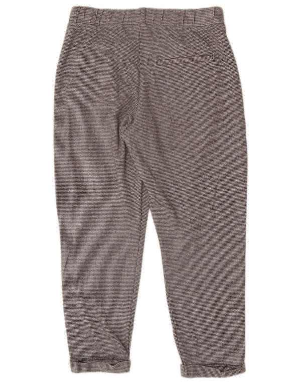 Marks & Spencer Dame Cropped Trousers UK 12 Medium W28 L24 Grå