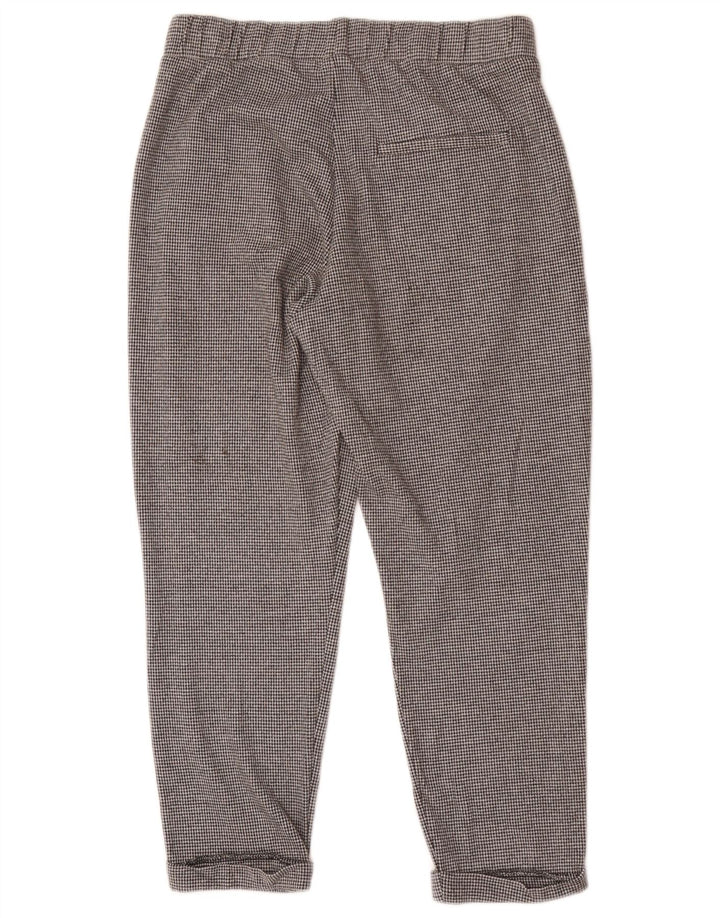 Marks & Spencer Dame Cropped Trousers UK 12 Medium W28 L24 Grå