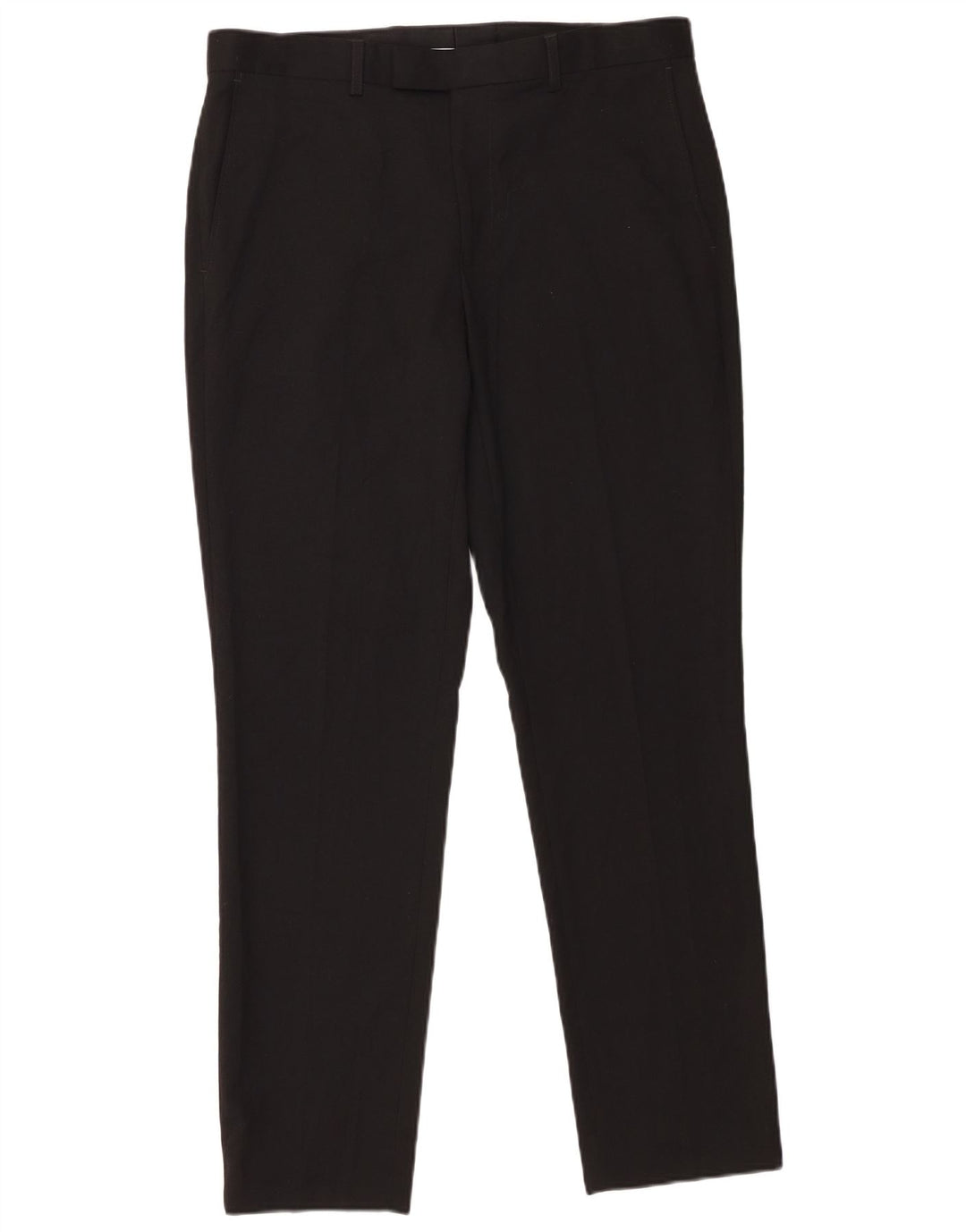 Marks & Spencer Herre Slim Suit Bukser W34 L31 Sort Polyester