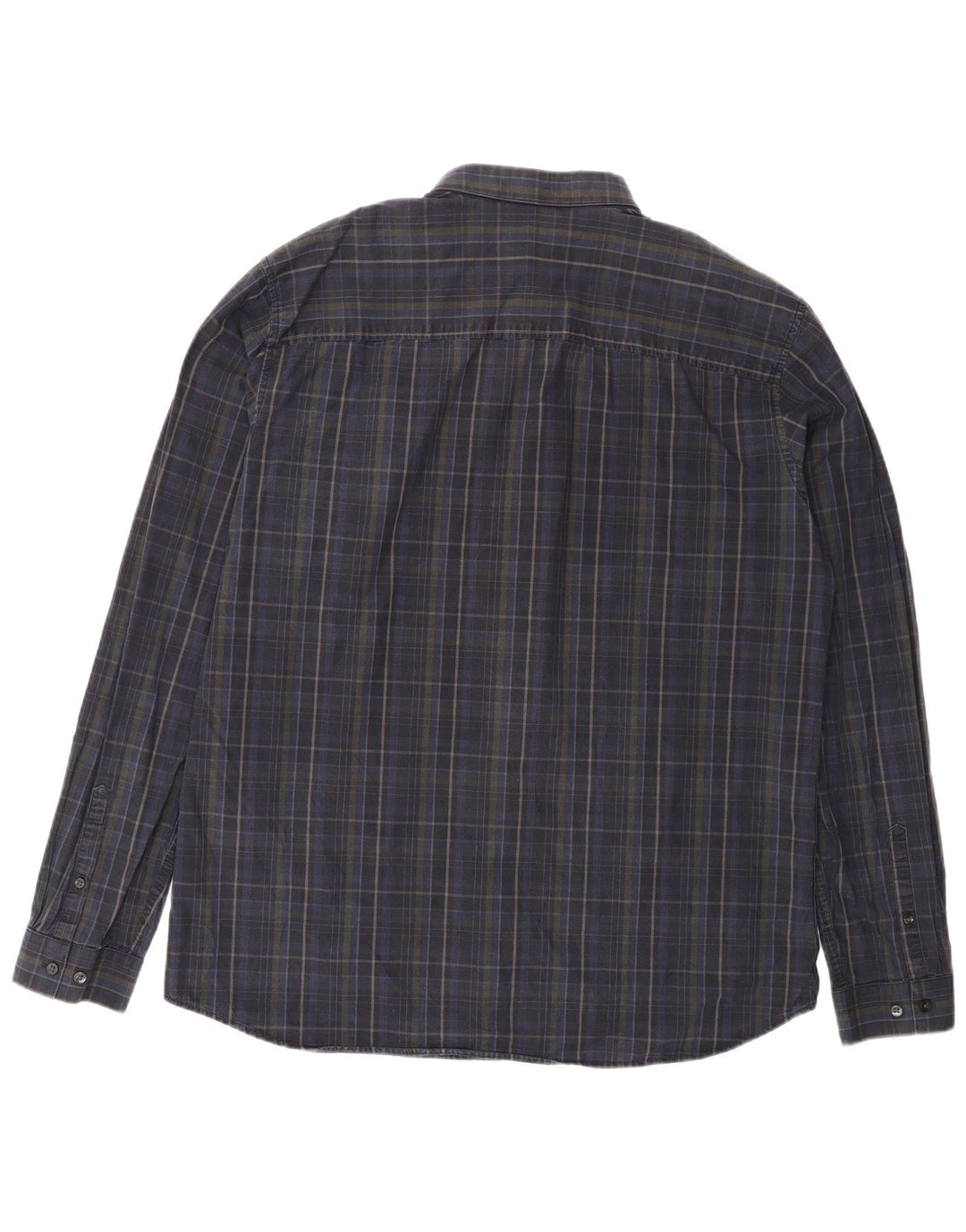Jack & Jones herreskjorte XL marineblå ternet bomuld