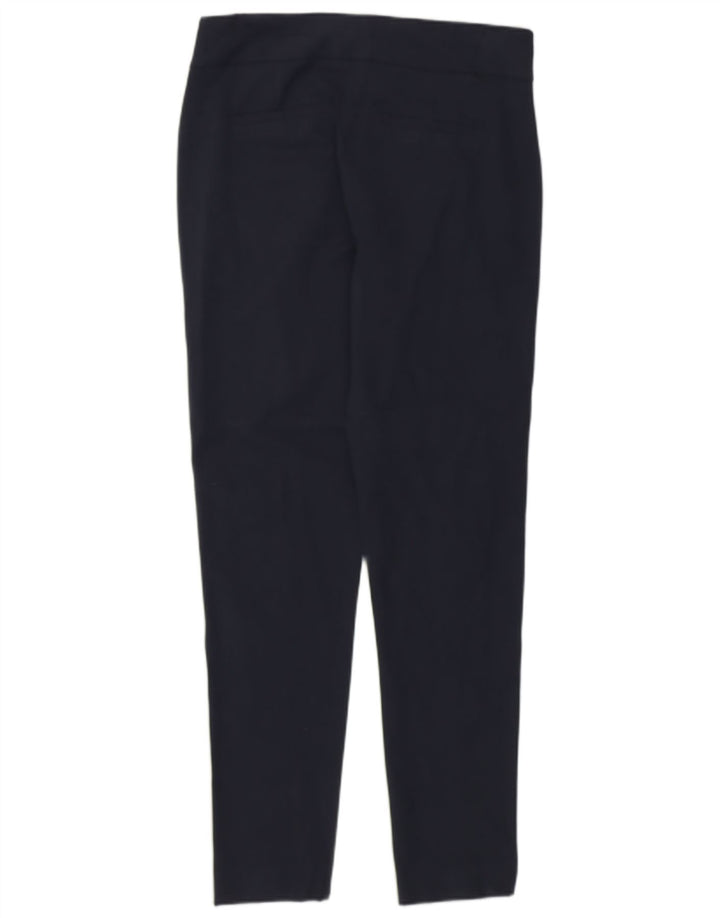 Phase Eight Womens Cropped Trousers UK 14 Large W32 L29 Marineblå Bomuld