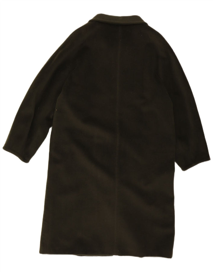 Max Mara Dame Oversized Dobbeltradet Frakke UK 10 Lille Grøn