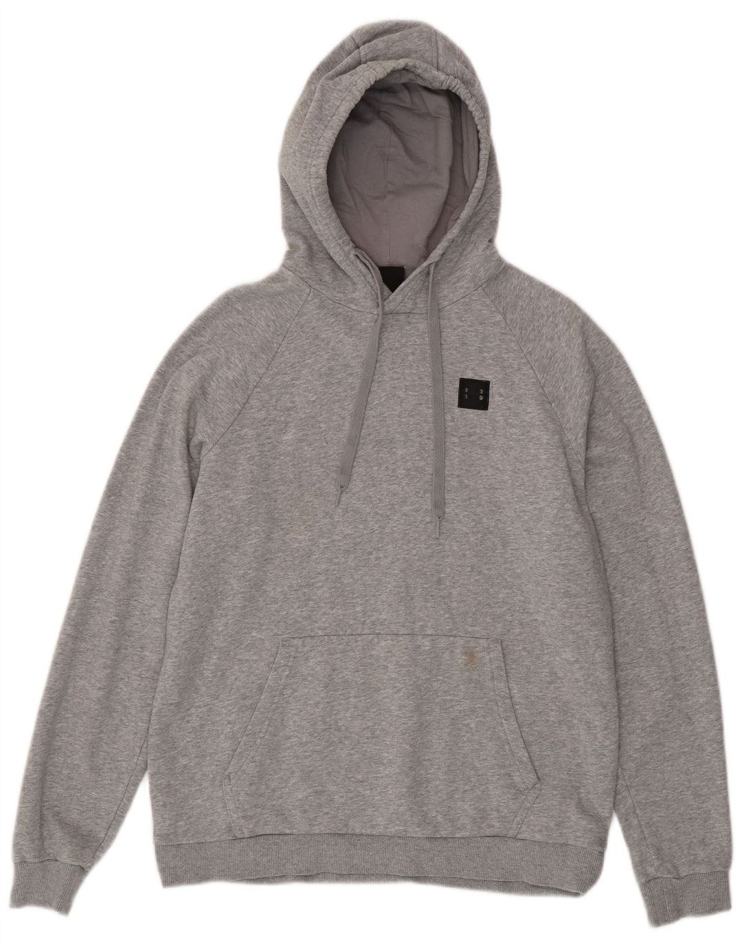 UNDER ARMOUR Herre hættetrøje Jumper Large Grå Flecked Bomuld