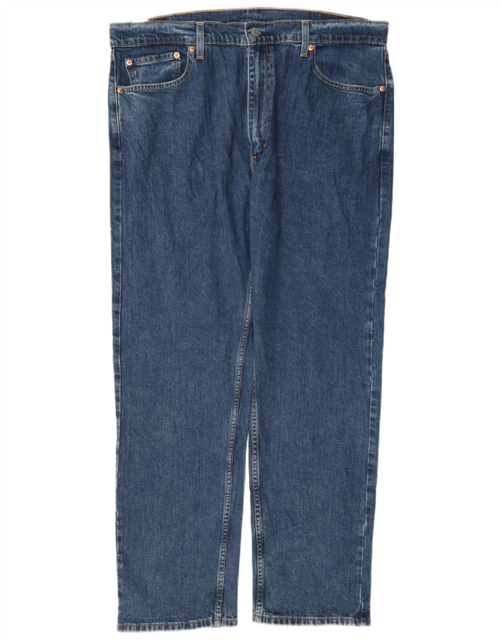 Levi's Herre 505 Straight Jeans W40 L32 Blå Bomuld