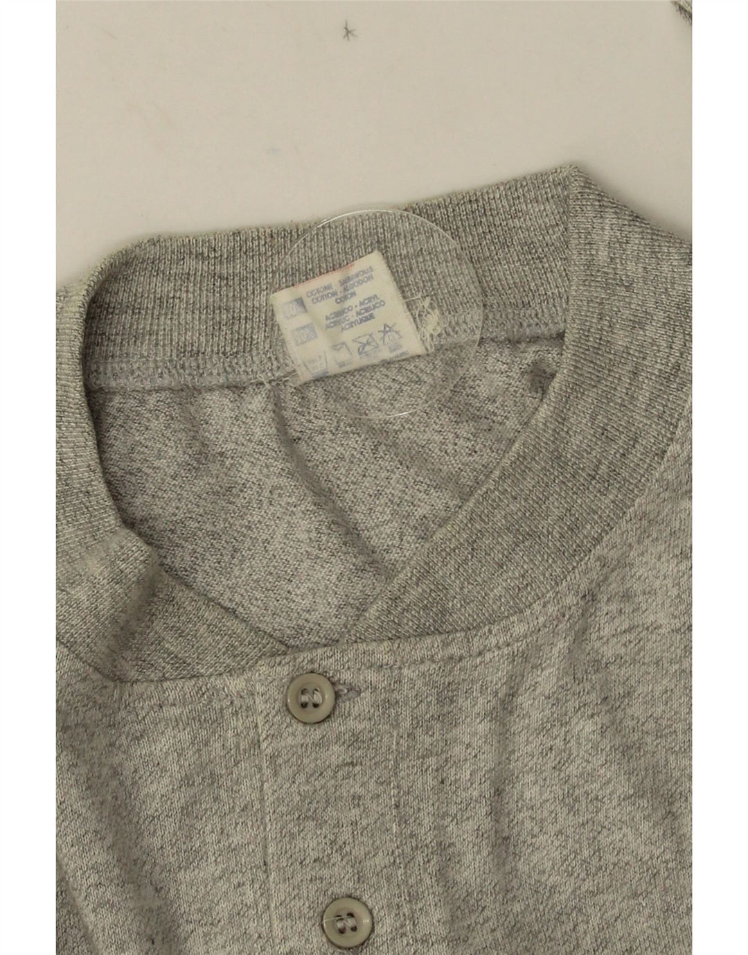 CHAMPION Herre T-Shirt Top XL Grå Bomuld
