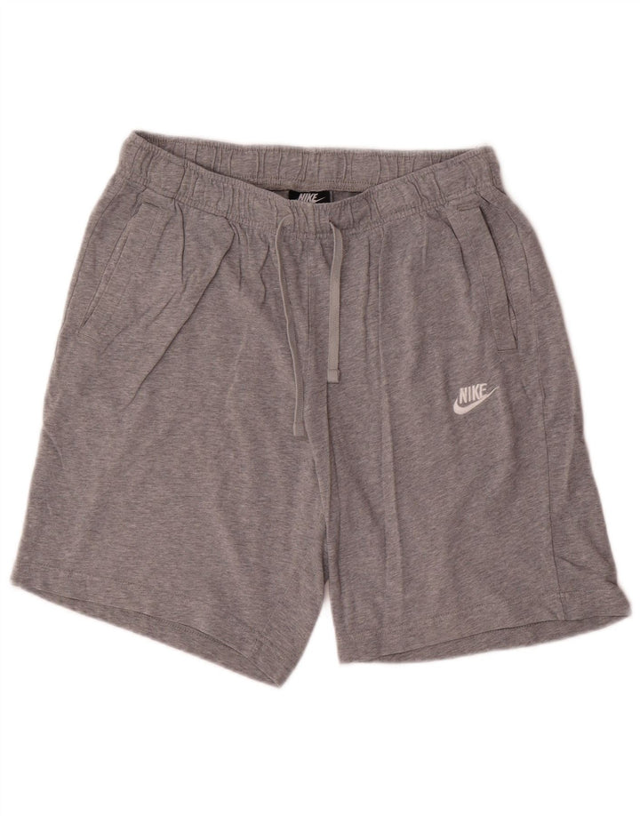 Nike Sportshorts til mænd mellemgrå bomuld