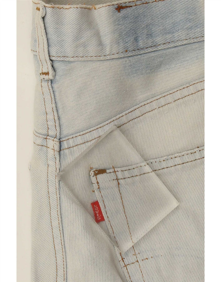 Levi's Distressed Denim Shorts til kvinder W28 Medium Blue