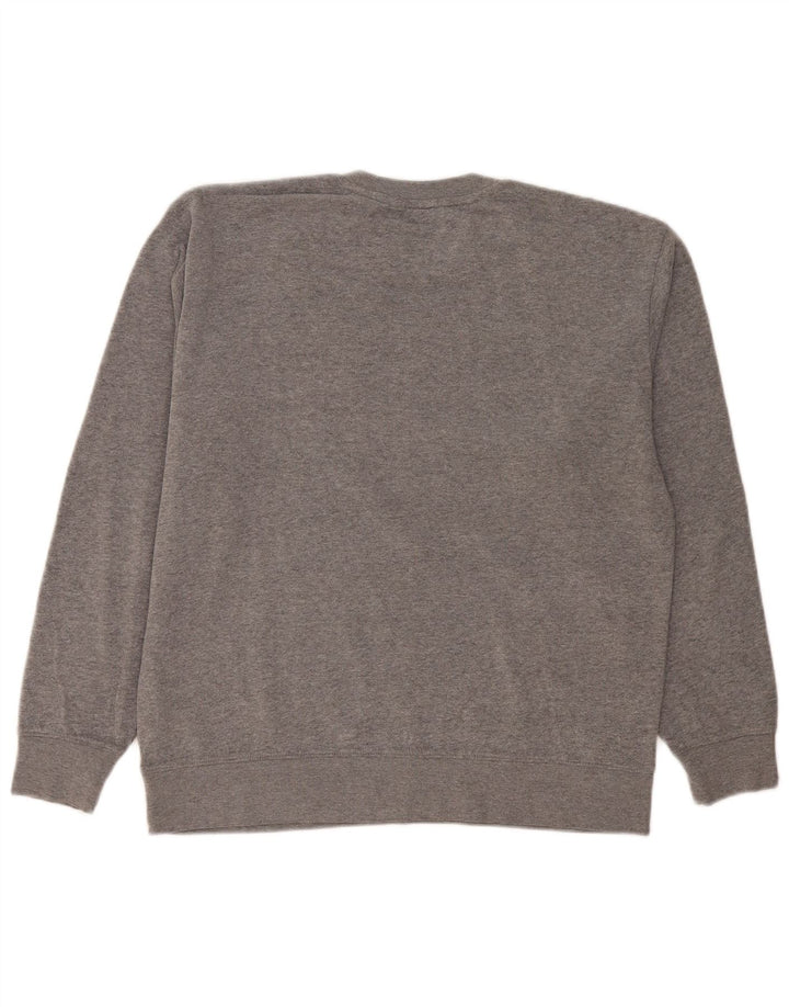 Vans Herre Grafisk Sweatshirt Jumper Medium Grå Bomuld