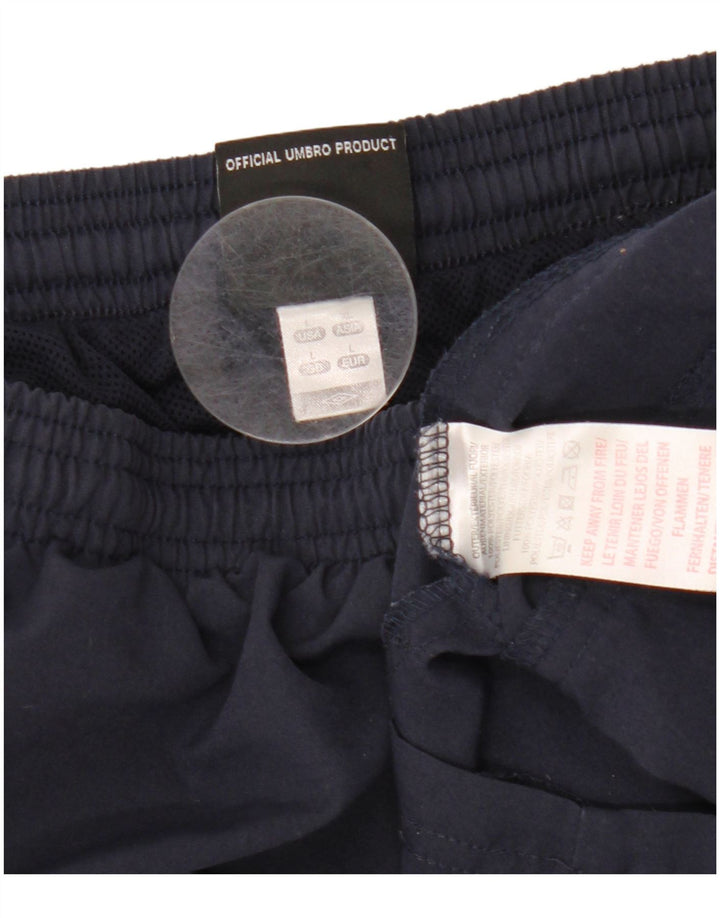 UMBRO Sportshorts til mænd Large Navy Blue Polyester