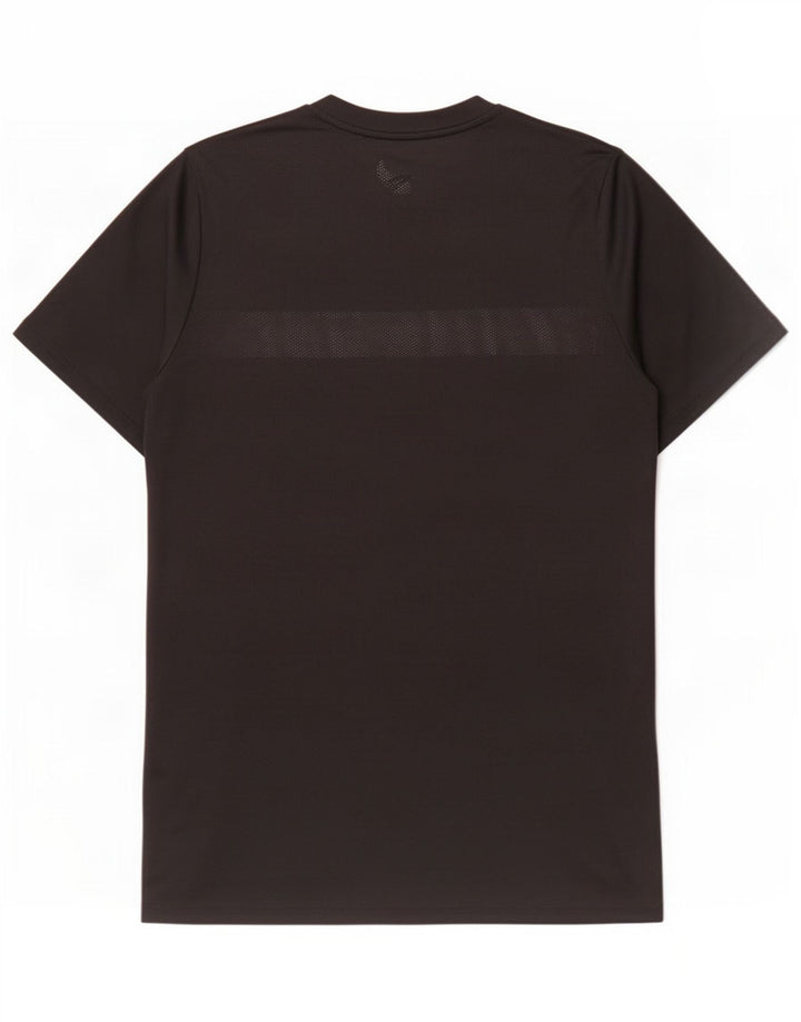 Nike Herre Dri Fit T-shirt Top Medium Sort Colourblock Polyester