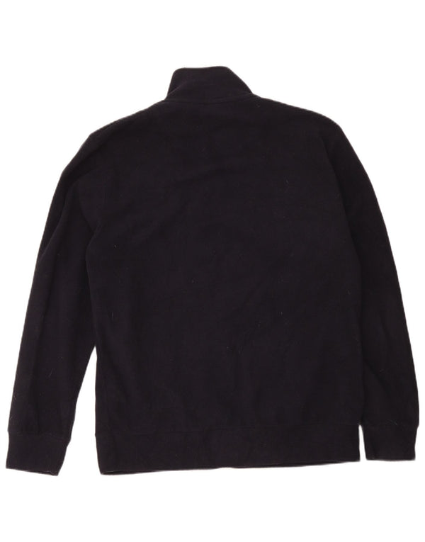 Umbro Herre Fleecejakke UK 42 XL Navy Blue Colourblock Polyester Sports