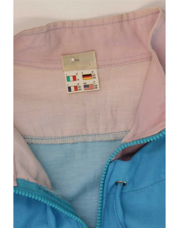 Ellesse Dame træningsdragt Topjakke IT 48 XL Blå Colourblock Polyamid