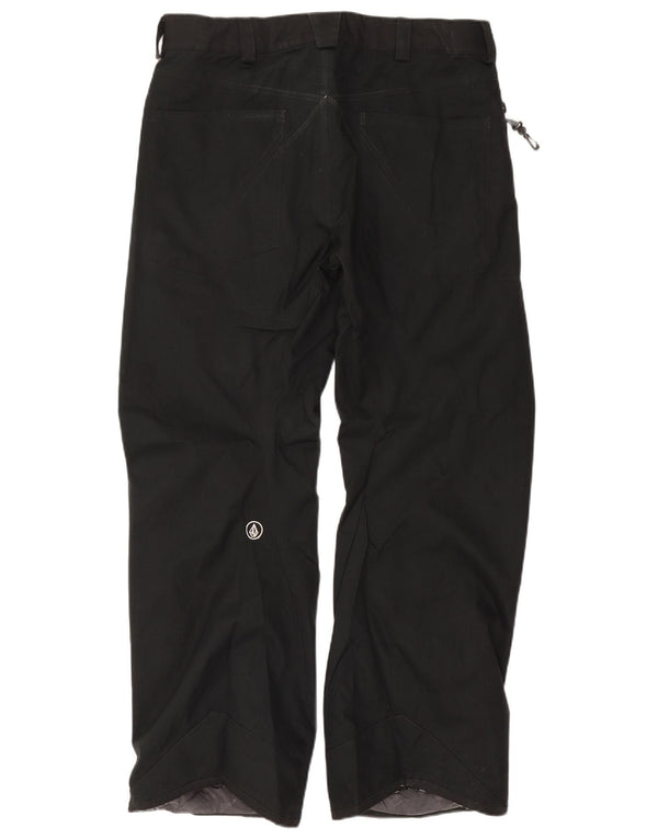 Volcom Herre Lige Moto Racer Bukser Large W36 L32 Sort Polyester