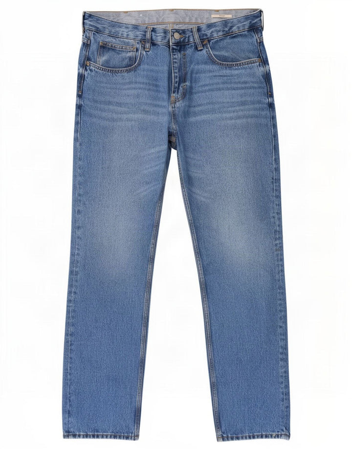 Esprit Herre Straight Jeans W36 L34 Blå Bomuld