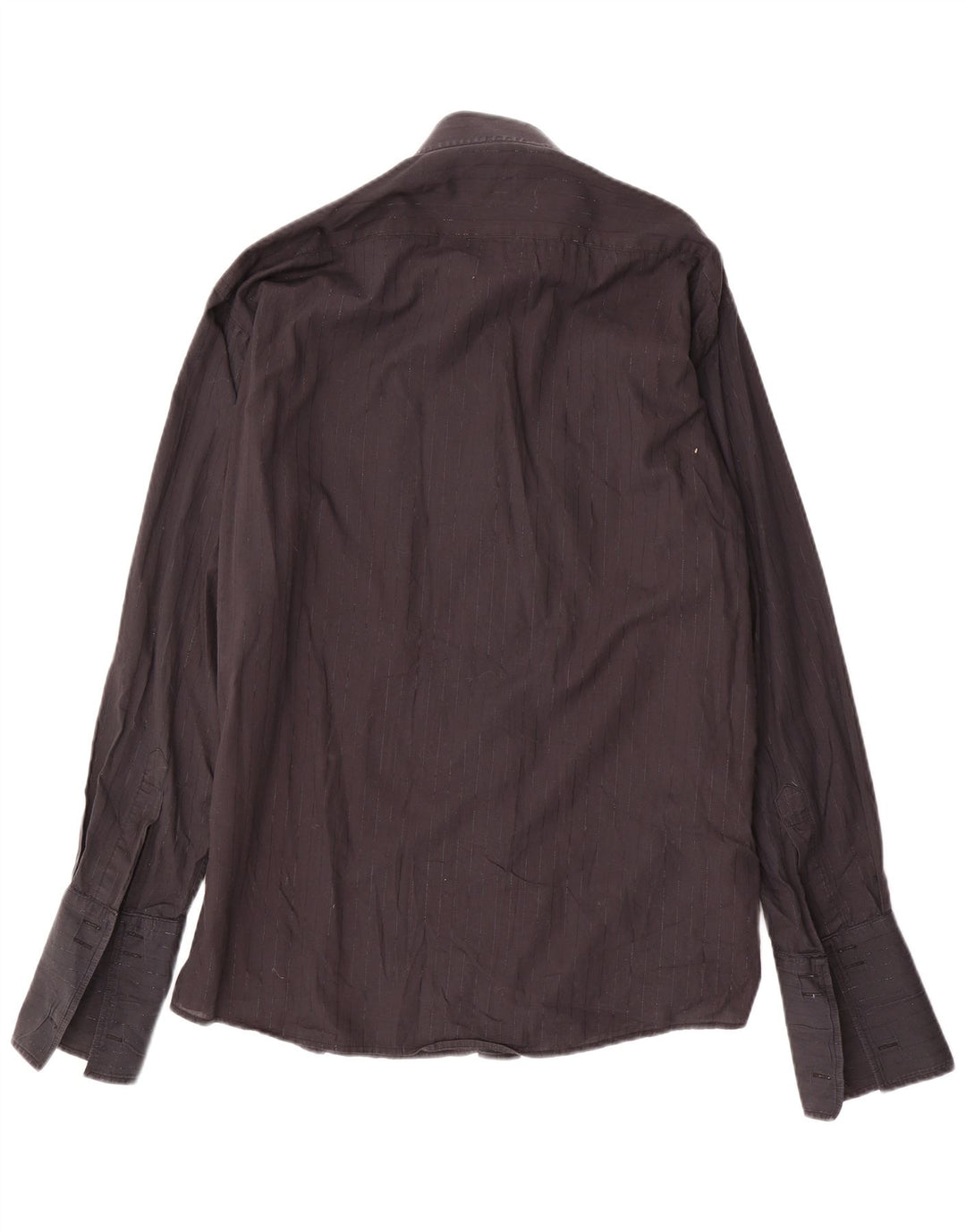 PIERRE CARDIN Herre formel skjorte str. 16 1/2 41 Stor sort nålestribe