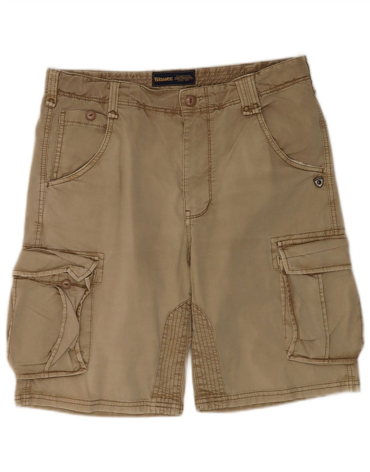 Blauer Herre Cargo Shorts W33 Medium Beige Bomuld
