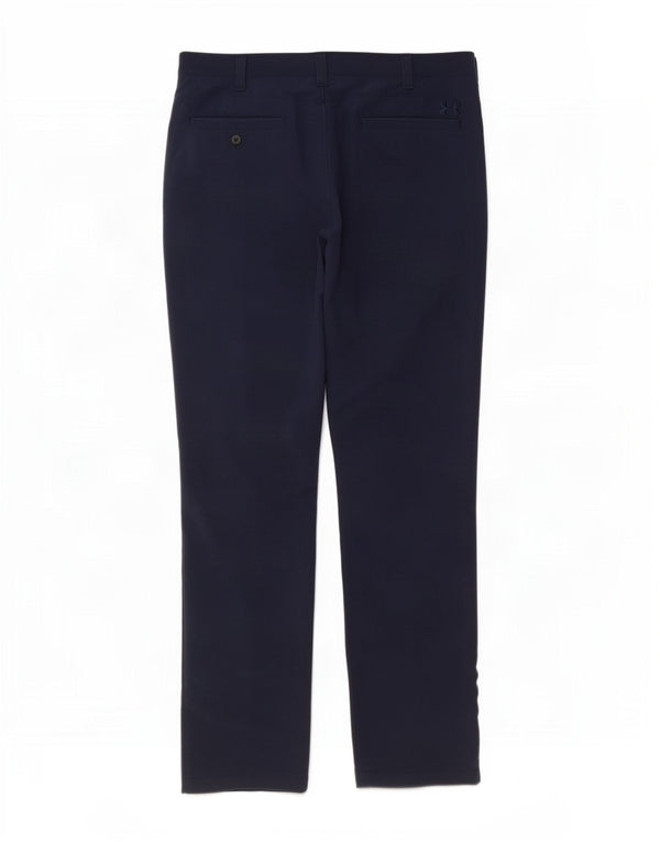 Under Armour Lige Chinobukser til mænd W40 L34 Marineblå nylon